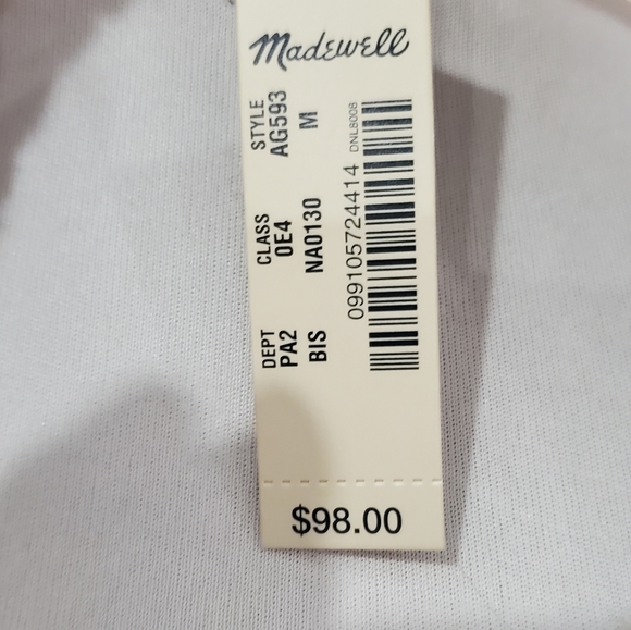 Cream color madewell sweater - Picture 6 of 9